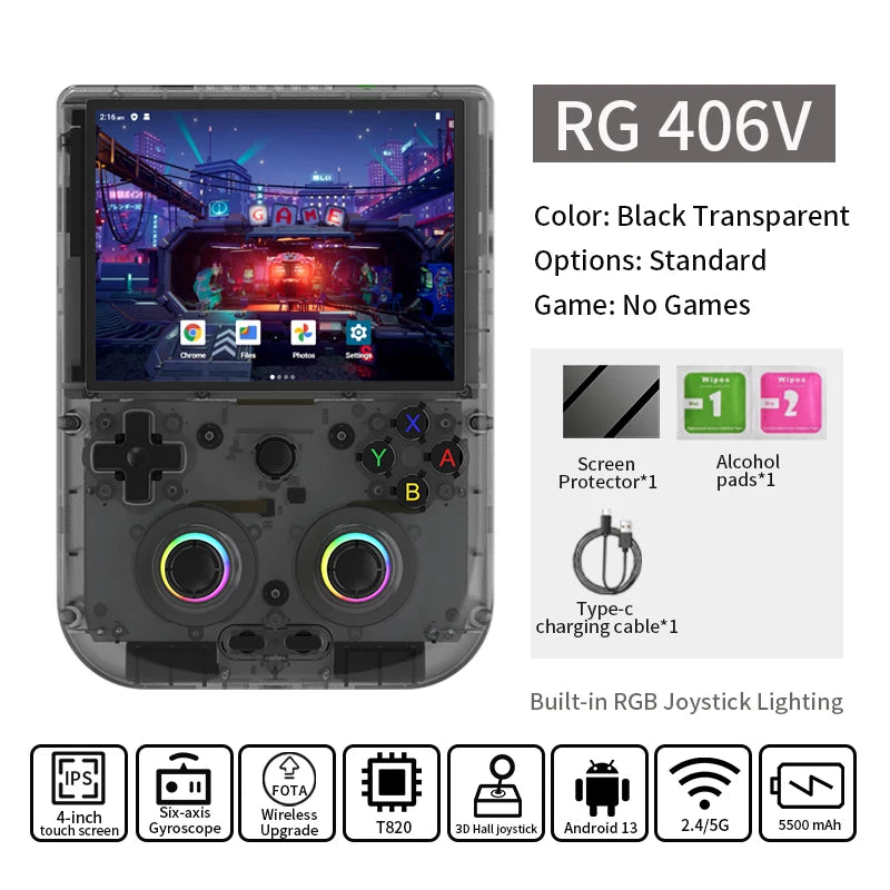 ANBERNIC RG 406V Handheld Game Console