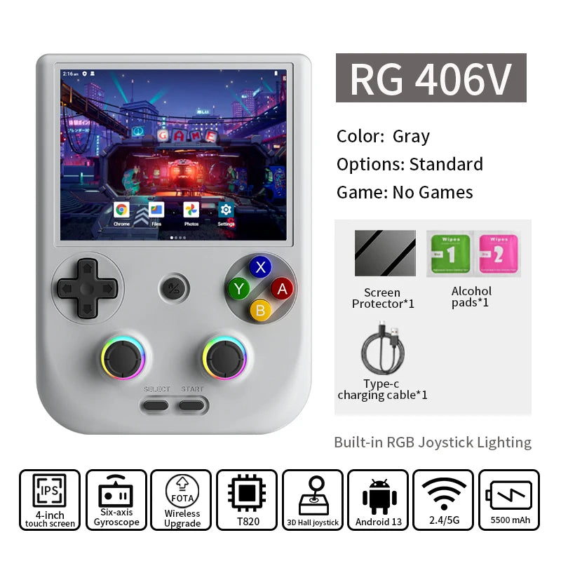ANBERNIC RG 406V Handheld Game Console