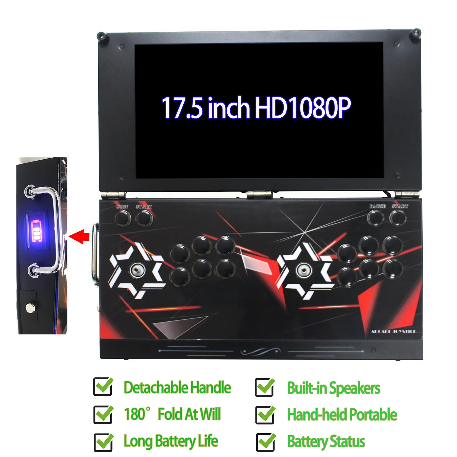 Arcade Game Console Dual Players Pandoras Box